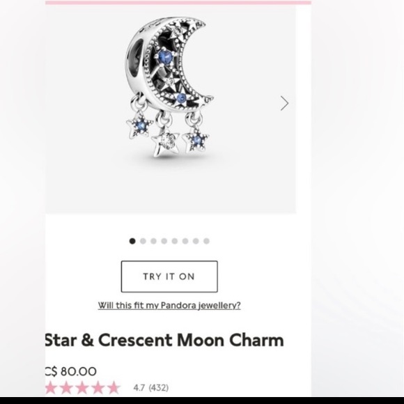 💙SPARKLING BLUE CROWN AND STAR AND CRESCENT MOON CHARMS💙SPECIAL OFFER BELOW💙 - Picture 5 of 6
